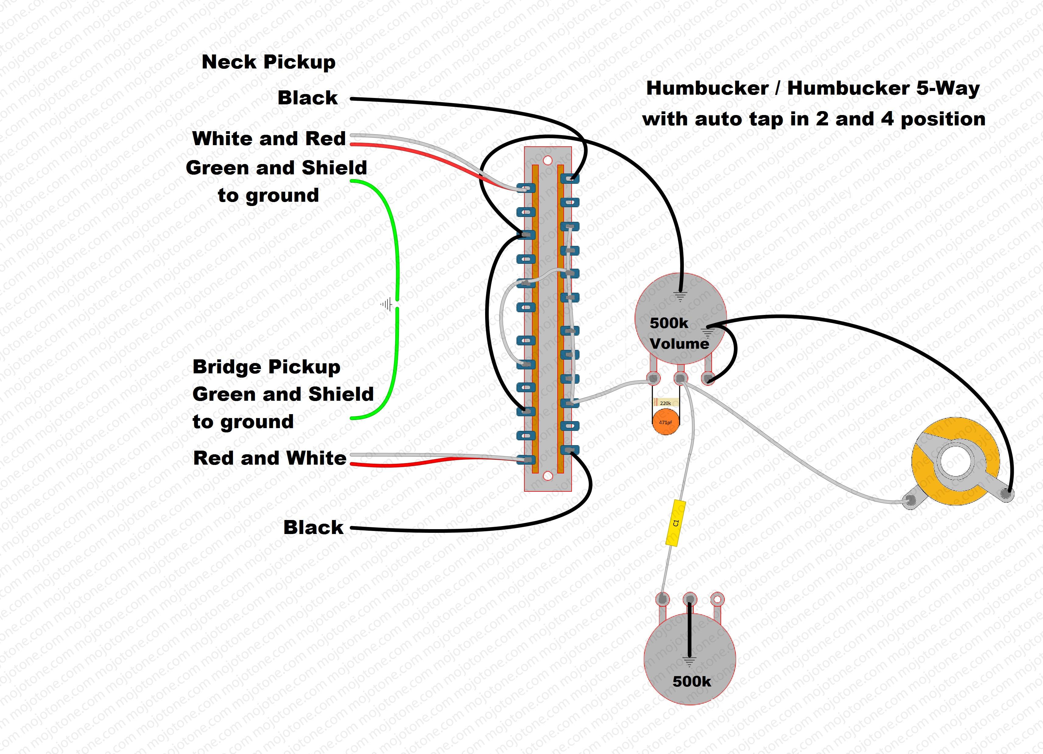 Schematics for Pickups and Guitars