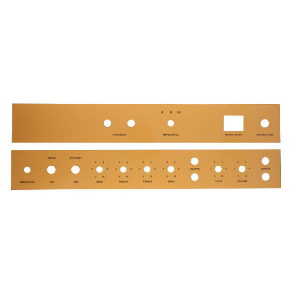 Faceplates & backplates