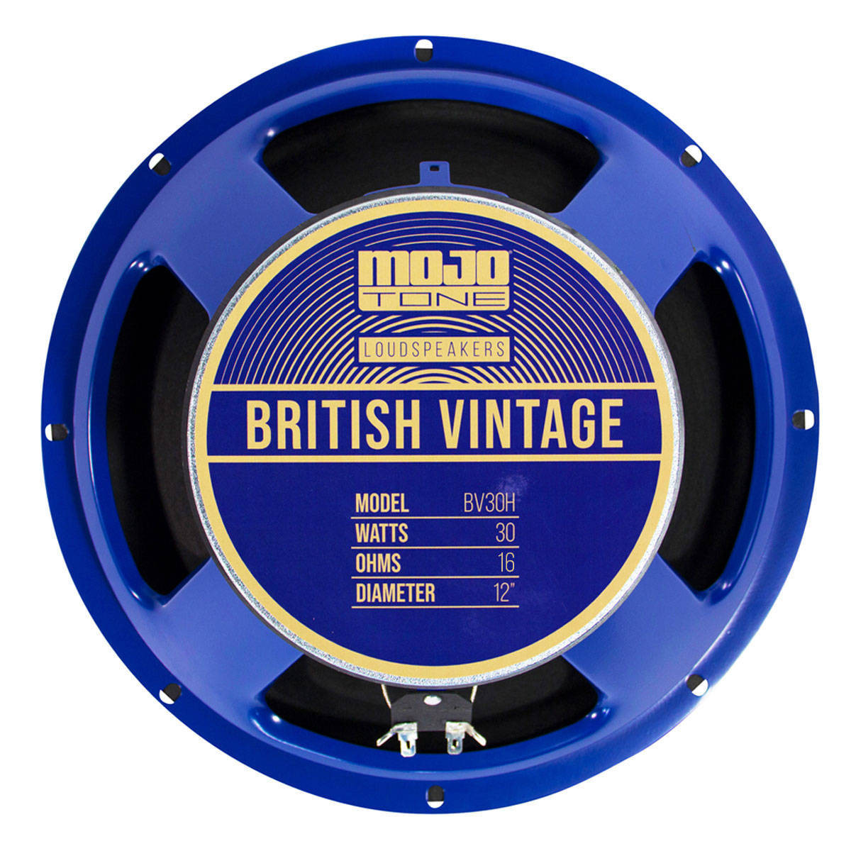 Mojotone BV-30H 12" British Vintage 30W Speaker 16 OHM