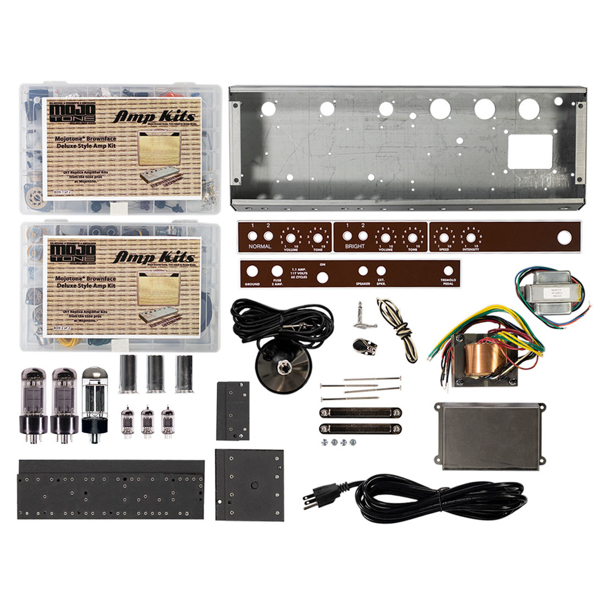 collection of brownface amp kits
