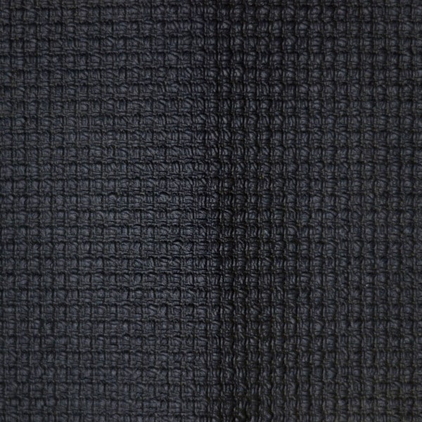 Raised Black Waffle Weave Tolex / 54'' W