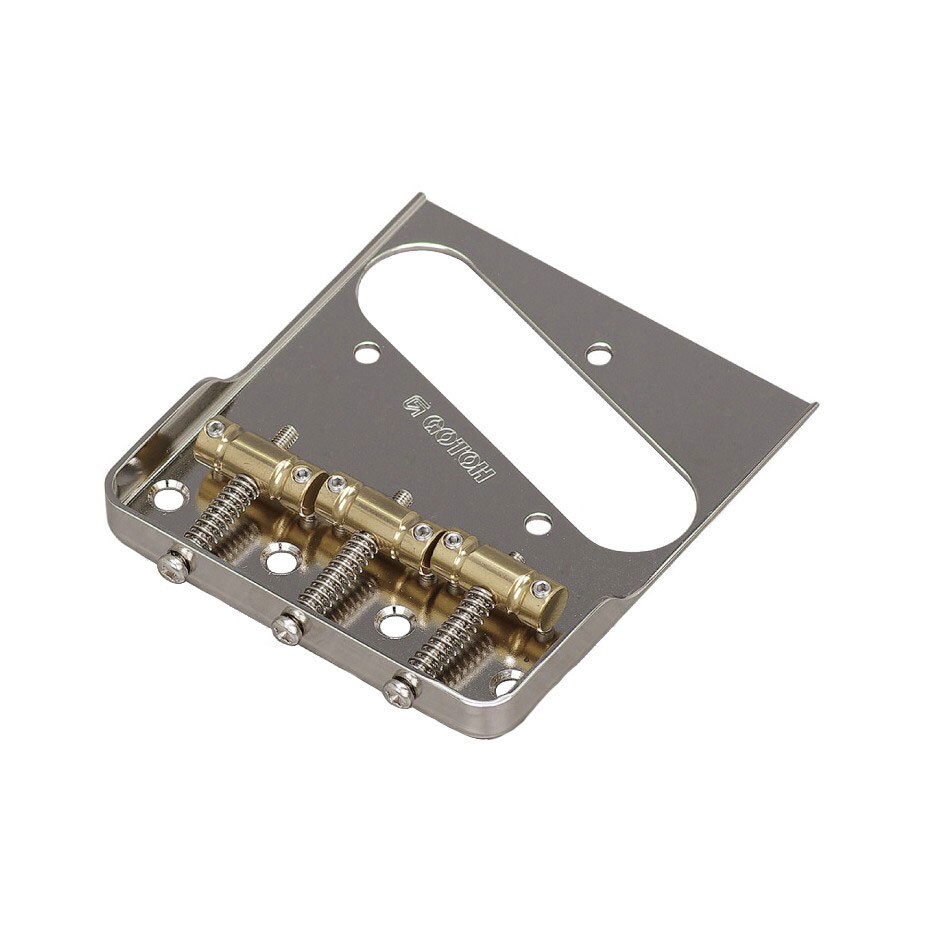Gotoh Tele Bridge w/In Tune Brass Saddles BS-TC1S (Chrome)